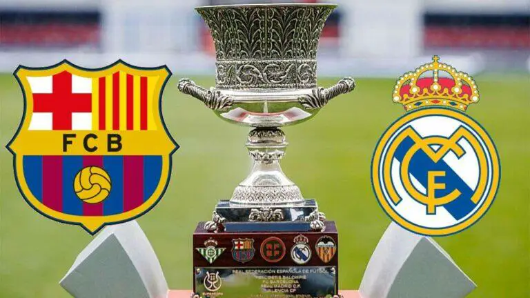 FC Barcelona Real Madrid Supercopa de España