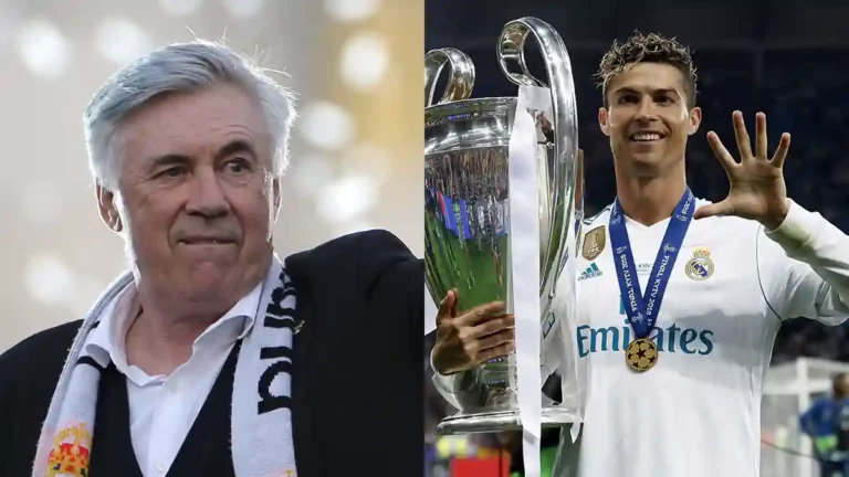 Carlo Ancelotti Cristiano Ronaldo