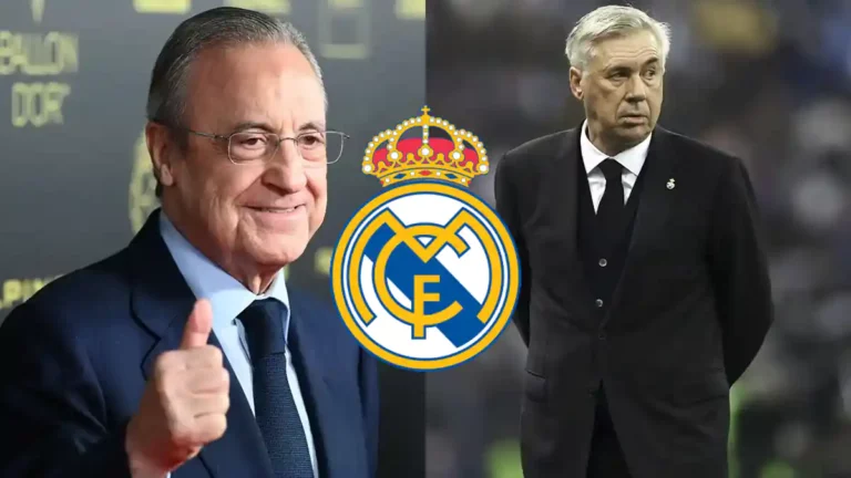 Carlo Ancelotti Florentino Pérez Real Madrid