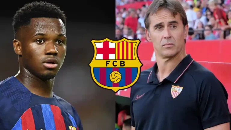 Ansu Fati Julen Lopetegui