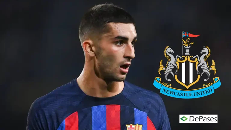 Ferran Torres Newcastle United FC Barcelona