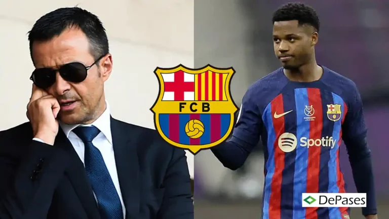 Jorge Mendes Ansu Fati FC Barcelona