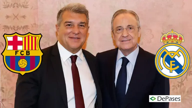 Florentino Pérez Joan Laporta FC Barcelona Real Madrid