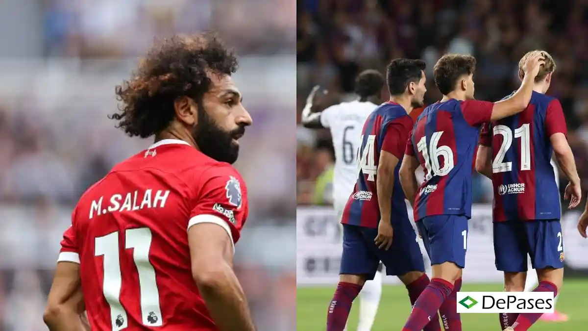 Mohamed Salah Liverpool Ez Abde FC Barcelona