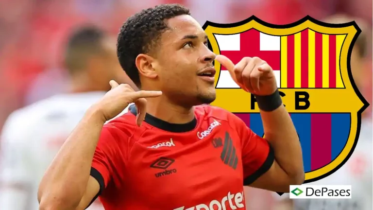 Vitor Roque Athletico Paranaense FC Barcelona
