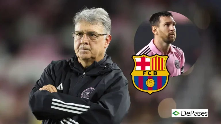 Tata Martino Messi Barcelona