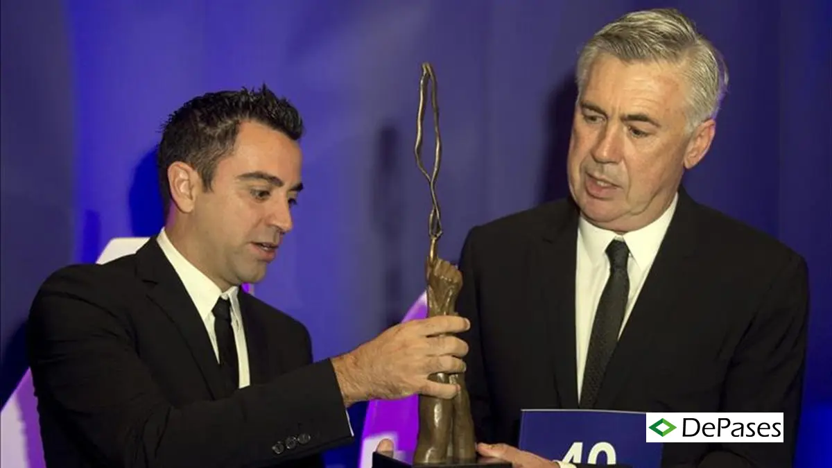 Carlo Ancelotti Xavi Hernández
