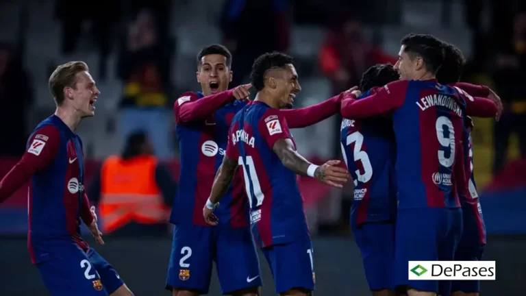Celebración FC Barcelona vs. Atlético Madrid LaLiga 2023-24