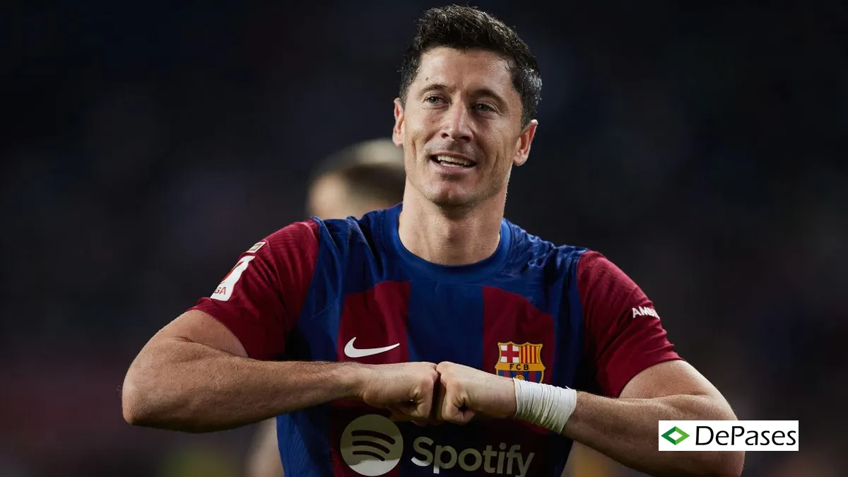 Robert Lewandowski FC Barcelona