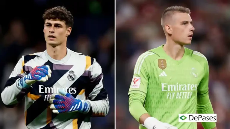 Andriy Lunin Kepa Arrizabalaga Real Madrid