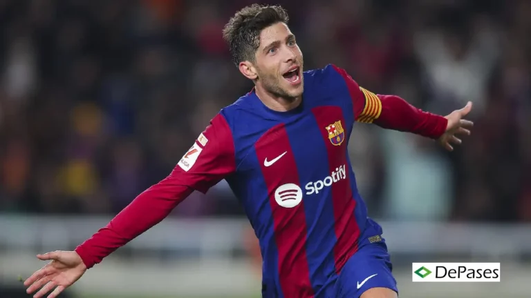 Sergi Roberto Celebracion Gol FC Barcelona