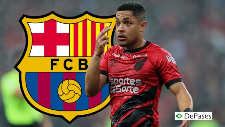 Vitor Roque Athletico Paranaense FC Barcelona