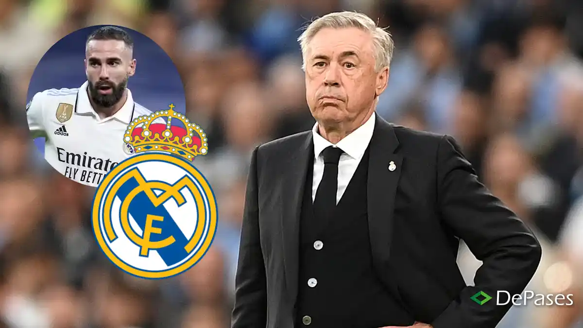 Carlo Ancelotti Dani Carvajal Real Madrid
