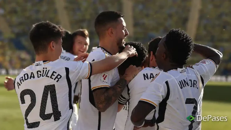 Celebración Real Madrid vs Las Palmas LaLiga 2023-24