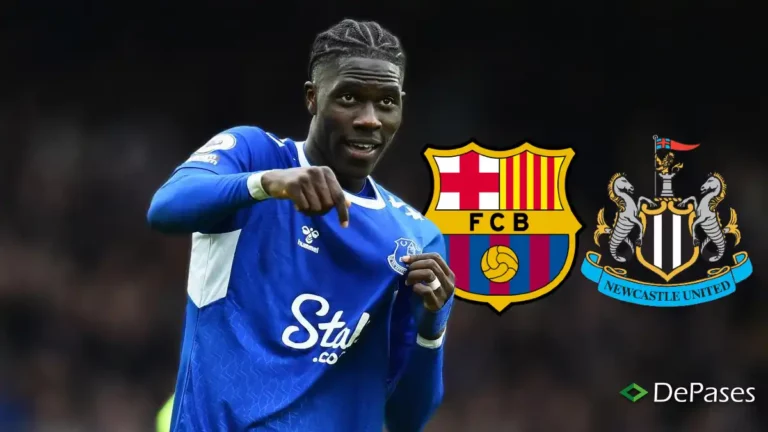 Amadou Onana FC Barcelona Newcastle United