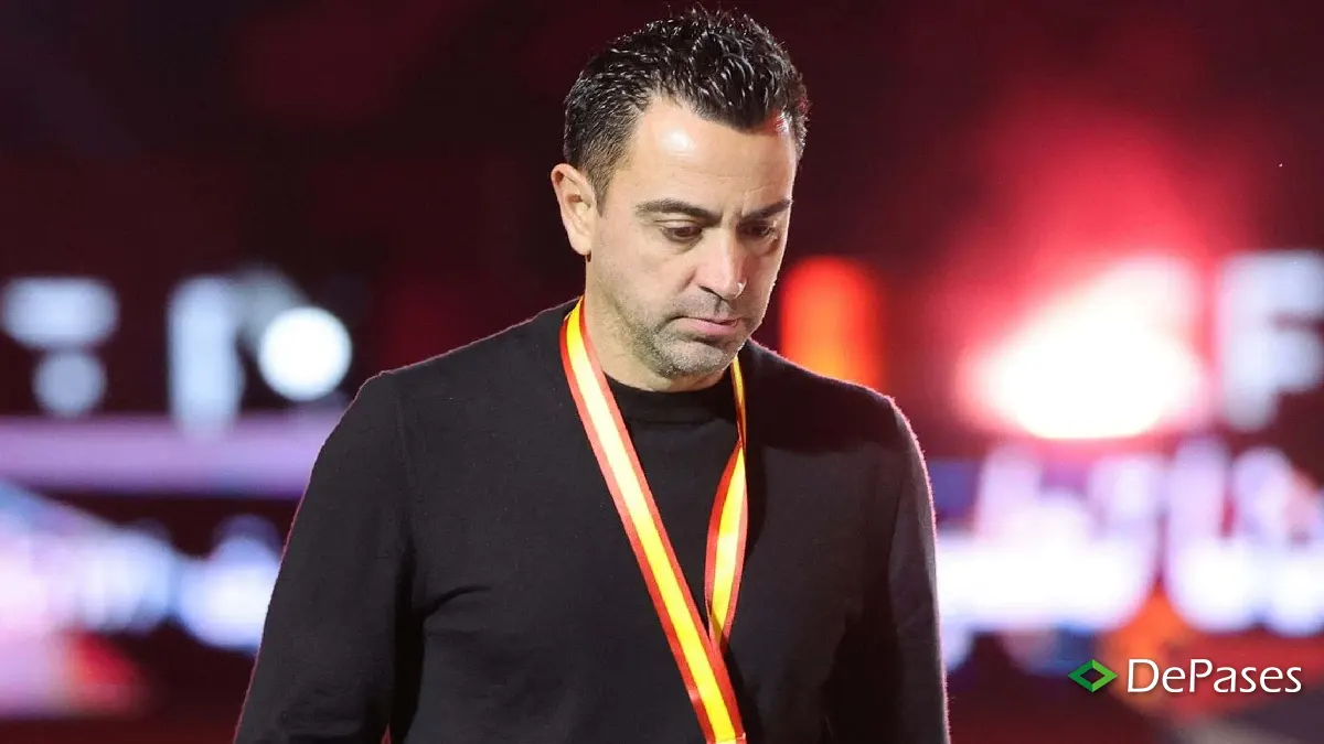 Xavi Hernández FC Barcelona Supercopa de España