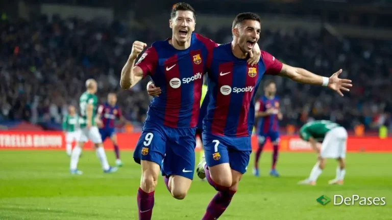 Celebración Gol FC Barcelona