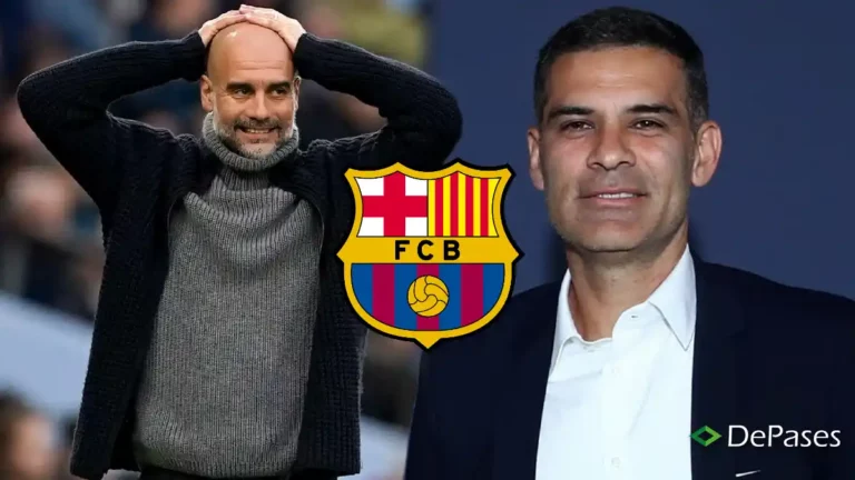 Pep Guardiola Rafa Márquez FC Barcelona