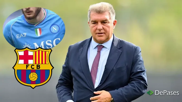 Joan Laporta FC Barcelona Kvaratskhelia