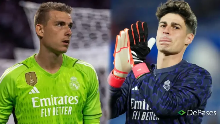 Andriy Lunin Kepa Arrizabalaga Real Madrid
