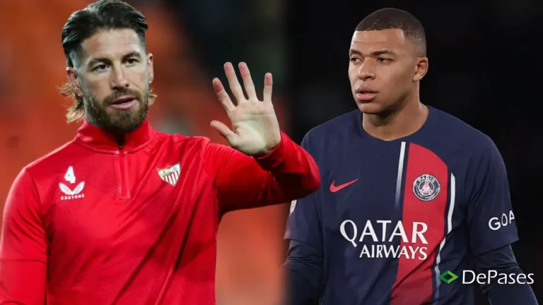 Sergio Ramos Kylian Mbappé