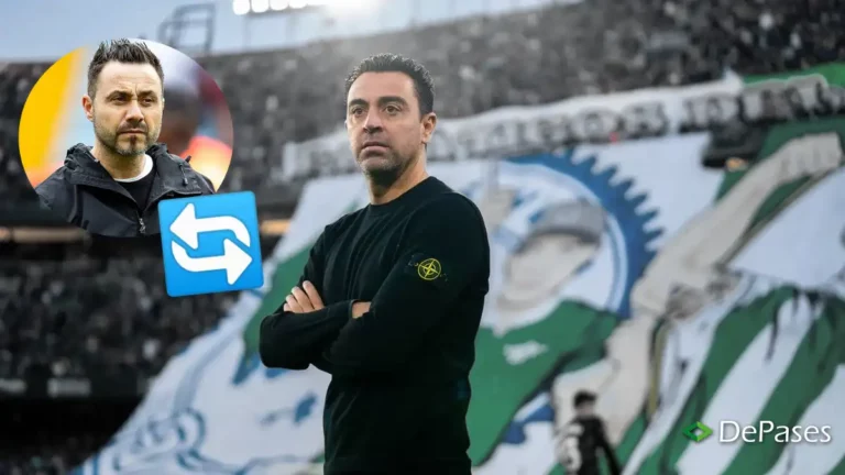 Xavi Hernández FC Barcelona Roberto de Zerbi