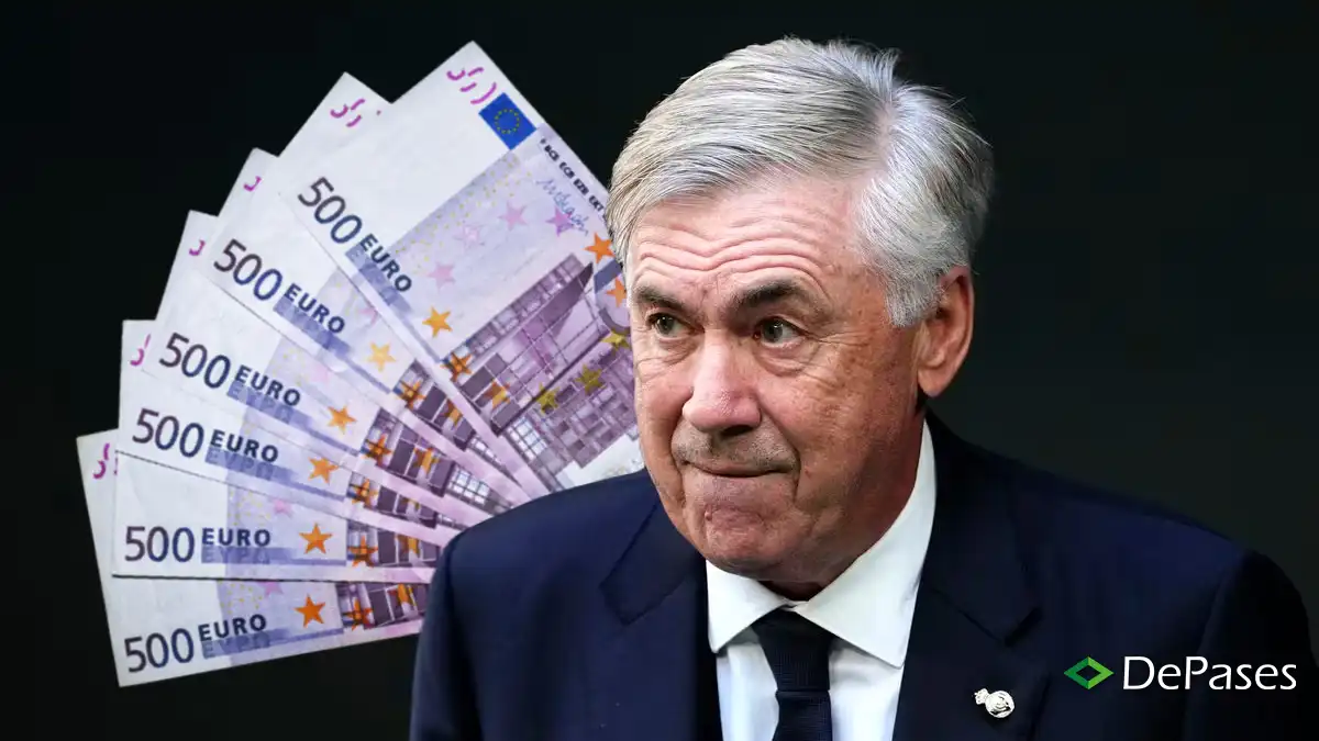 Carlo Ancelotti Real Madrid Salario Euros Dinero
