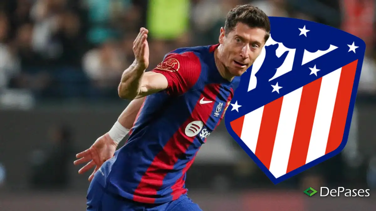 Robert Lewandowski FC Barcelona Atlético Madrid