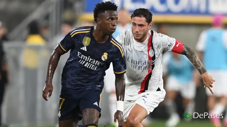 Real Madrid vs. AC Milan Vinícius Jr Junior