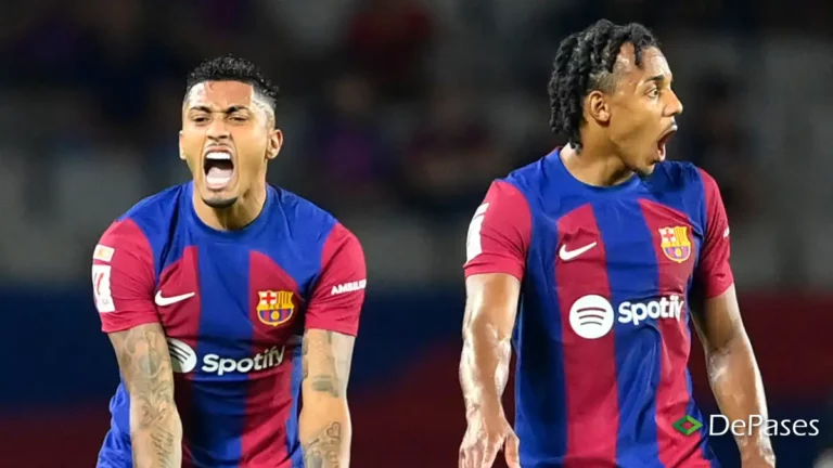 Raphinha Jules Koundé FC Barcelona