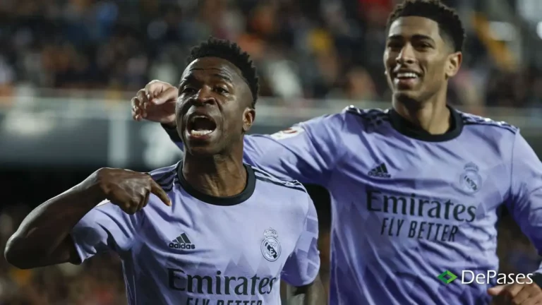 Vinícius Jr Júnior Jude Bellingham Gol Celebración Real Madrid