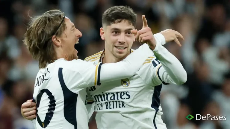 Federico Valverde Real Madrid Luka Modric