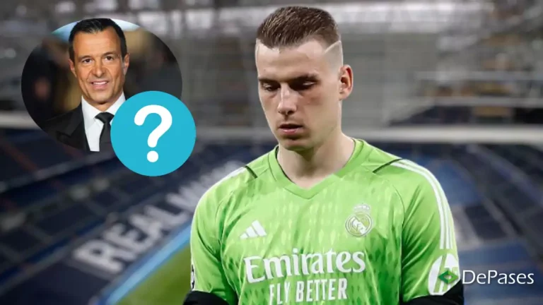Andriy Lunin Real Madrid Jorge Mendes