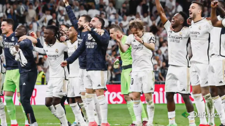 Real Madrid Celebración Jugadores