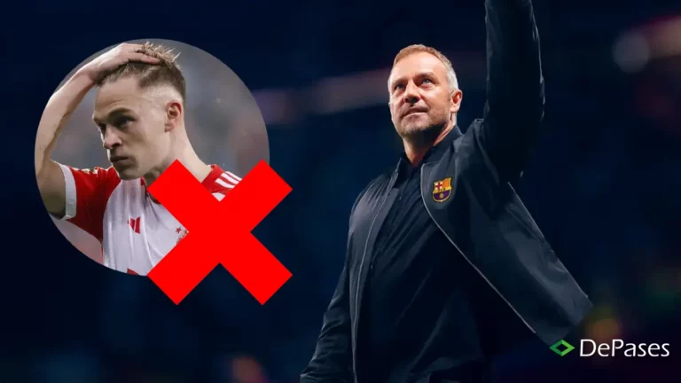 Hansi Flick Joshua Kimmich FC Barcelona