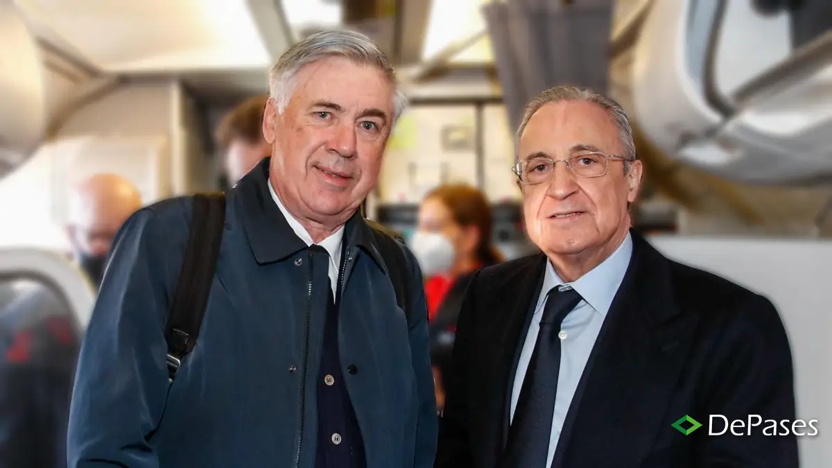 Florentino Pérez Carlo Ancelotti Real Madrid