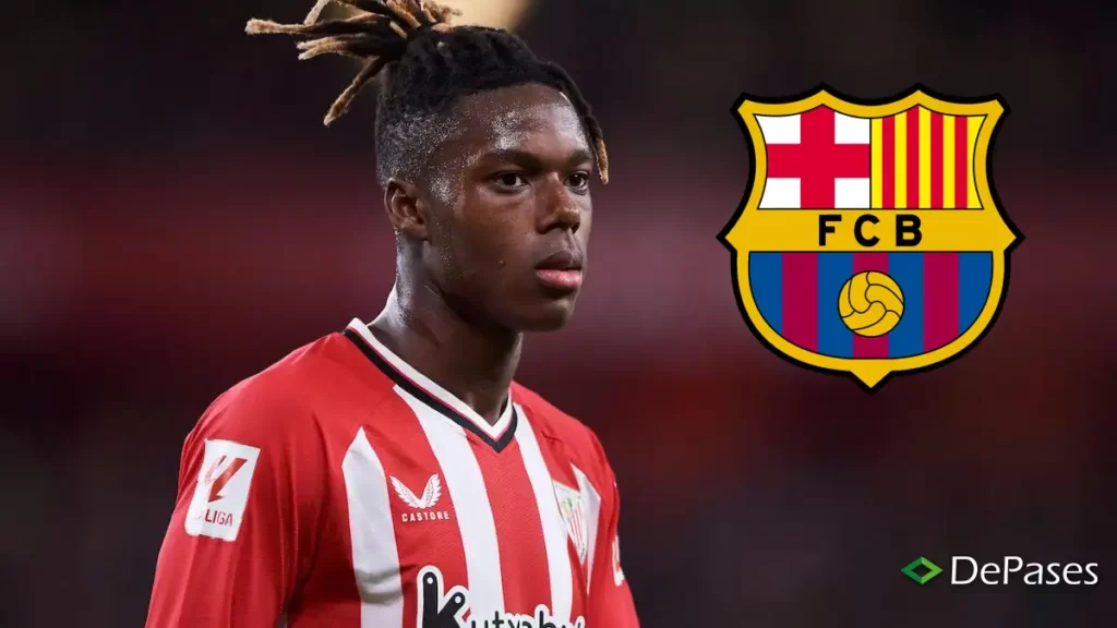 Nico Williams Athletic Club FC Barcelona