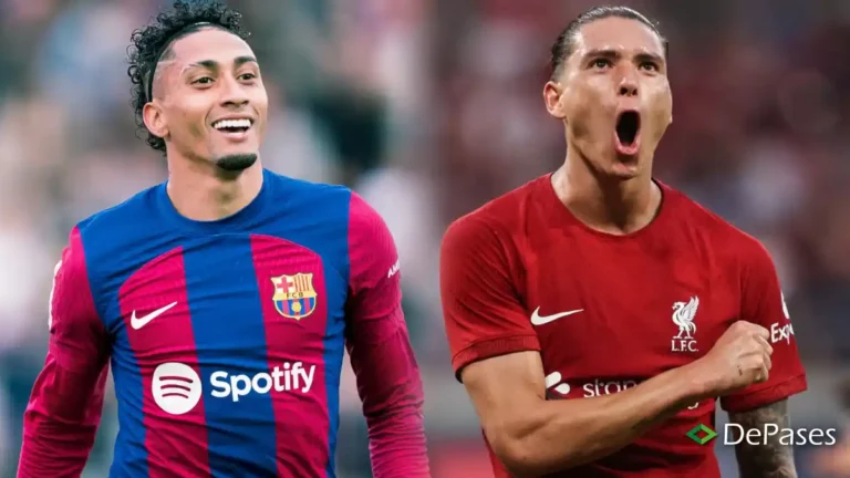 Raphinha Darwin Nuñez FC Barcelona