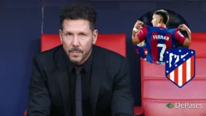 Diego Simeone Ferran Torres Atlético de Madrid FC Barcelona