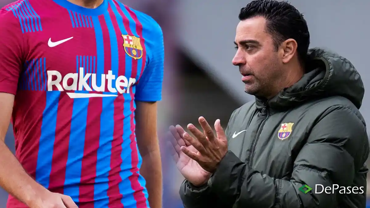 Eric García Xavi Hernández FC Barcelona