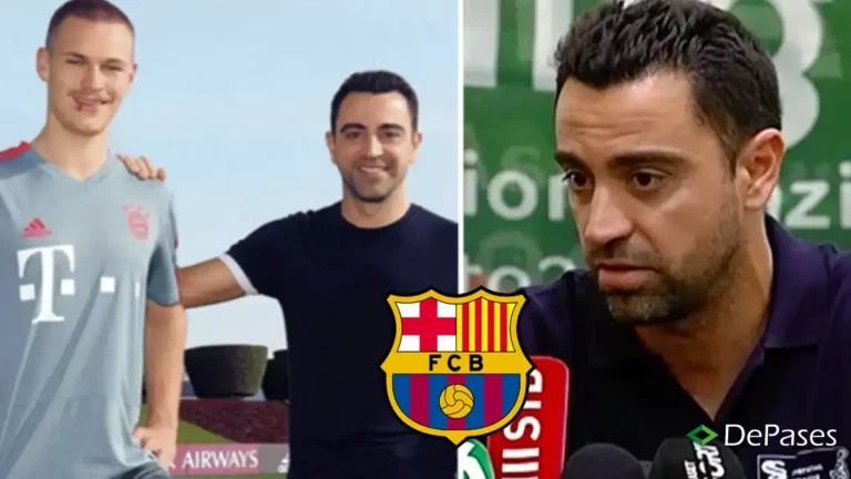 Joshua Kimmich Xavi Hernández FC Barcelona