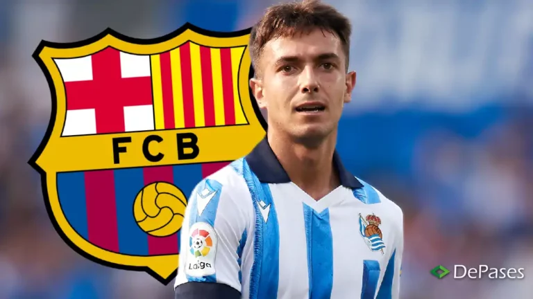 Martín Zubimendi FC Barcelona
