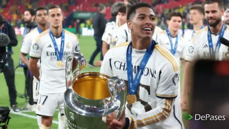 Jude Bellingham Real Madrid Trofeo Champions League