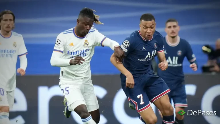 Kylian Mbappé Eduardo Camavinga PSG Real Madrid