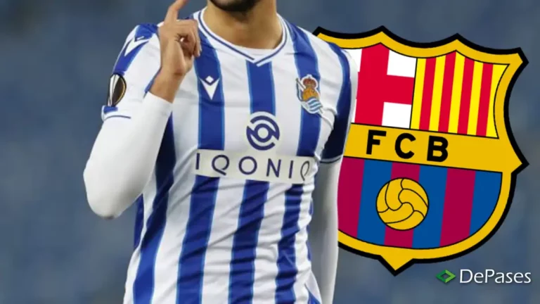 Mikel Merino Real Sociedad FC Barcelona