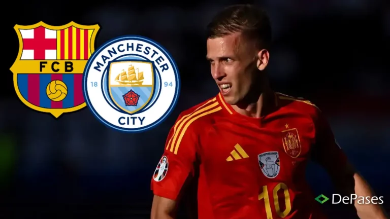 Dani Olmo FC Barcelona Manchester City