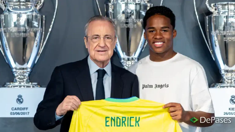 Endrick Florentino Pérez Real Madrid