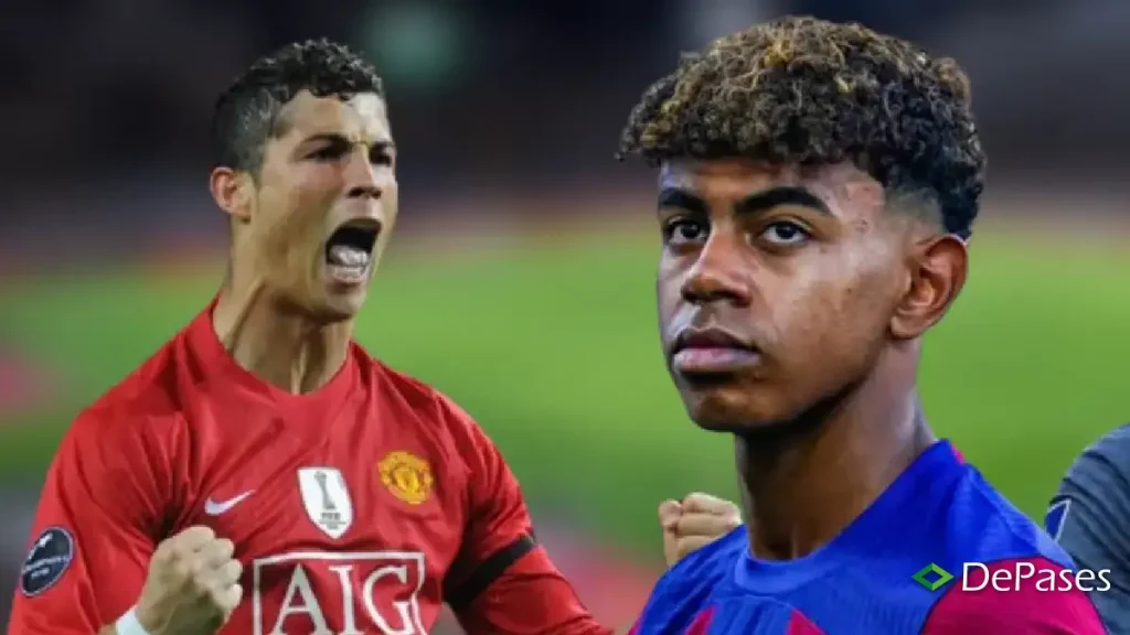 Cristiano Ronaldo Lamine Yamal