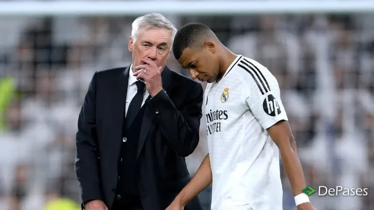 Carlo Ancelotti Kylian Mbappé Real Madrid