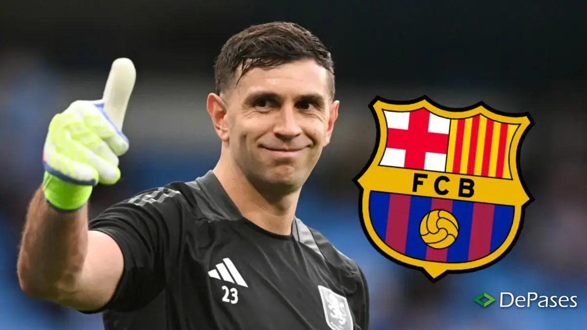 ¡El Dibu de vacaciones en la Ciudad Condal! ¿Le fichará el Barça?